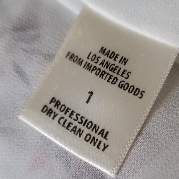 Stone Cold Fox Silk Floral Dress - Picture 7 of 9